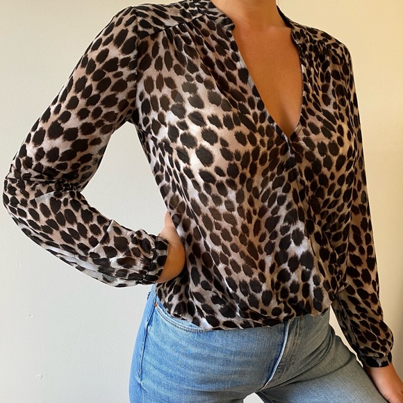 Vintage Tops - Vintage Leopard Top